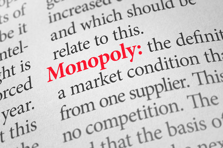 51353404 - definition of the word monopoly in a dictionary