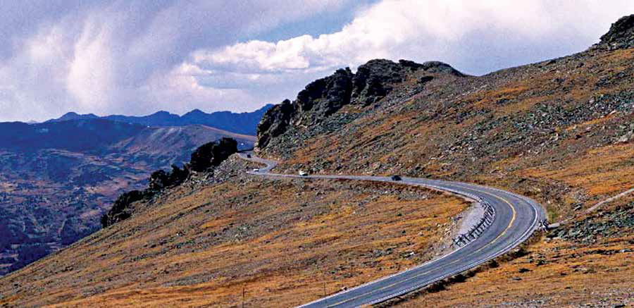 Trail Ridge Road is over 12,000 feet. Photo The Voice Archives.